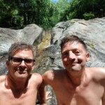 Slide waterfall, big fun