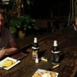 Fried pineapple & banana