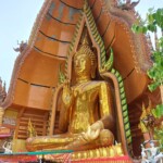 Big golden Buddha