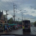 Schoolbus after school