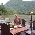 River view raft hotel River Kwai dinner