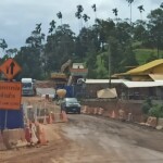 Road works ahead