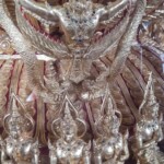 Inside top of pagoda art