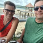 Ice coffee & chocolate cake