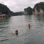 Cat Ba Bay Swimming