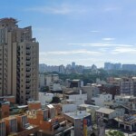 Morning view from our apartment