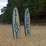 Puka Beach in the north