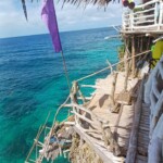 Cliff diving Carabao