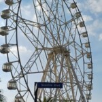 Ferris wheel on the beach
